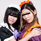 With My Friend: A friendly threesome with two cosplay girls on Halloween night (Muramura-113024_1140) sample image 3
